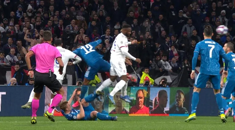 FOTO | Imaginea serii în Liga Campionilor! De Ligt a ieșit plin de sânge după o accidentare horror, iar Juventus a luat gol imediat