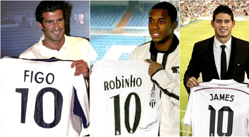 Surpriză la Real Madrid! Cine va purta numărul 10, rămas liber după plecarea lui James Rodriguez