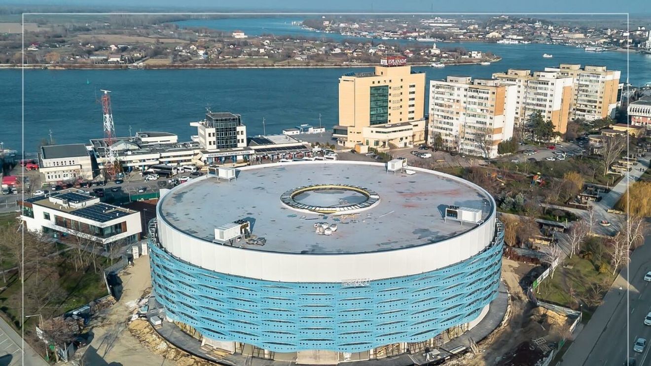 Surpriza de 25.000.000 de euro dintr-un oraș de pe malul Dunării. Au apărut primele imagini cu noua Sală Polivalentă, o adevărată „bijuterie”