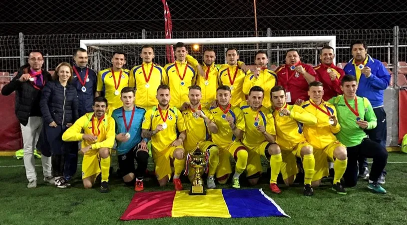 Naționala de minifotbal a României, ultimul pas înainte de EURO 2018! Unde se pregătesc tricolorii și cum arată grupa de la turneul final