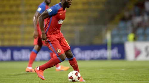 Muniru, omul începutului de meci pentru Steaua. Gol dintr-un șut cu stângul din vole și incursiune de sprinter de top 