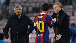 Gestul fabulos făcut de Leo Messi la scurt timp după ce a discutat cu Mircea Lucescu! Ce i-a dăruit antrenorului român