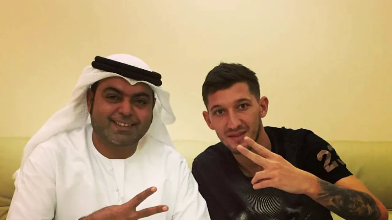 Mihai Costea a făcut show în Emirate! Performanță ULUITOARE a fostului stelist la primul meci în tricoul noii echipe