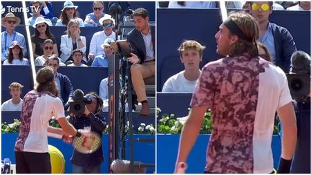 O nouă gafă incredibilă de arbitraj în tenis! Grecului Stefanos Tsitsipas i-a fost luat punctul pe nedrept la Barcelona, apoi a pierdut setul: „Avem nevoie de VAR!" VIDEO