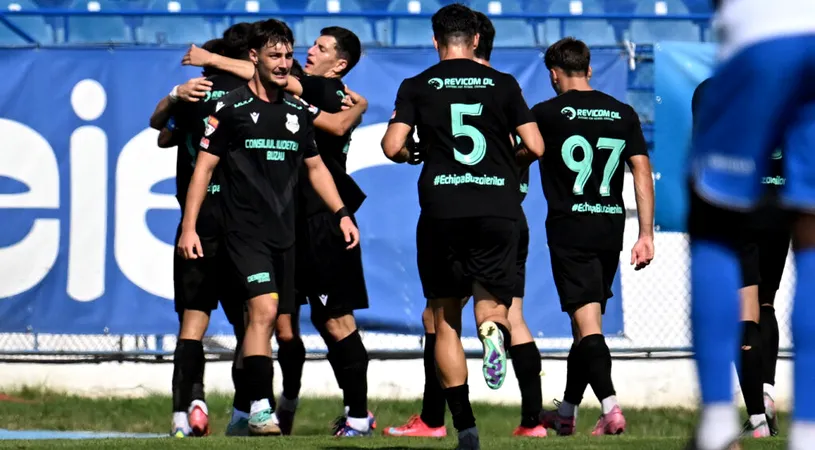 Metalul Buzău a reușit scorul etapei contra CSC Dumbrăvița. Valentin Stan: ”Nu vreau să fac pe supăratul, dar în meciuri de genul ăsta ar trebui nu neapărat să marchezi mai mult, ci să nu iei goluri”