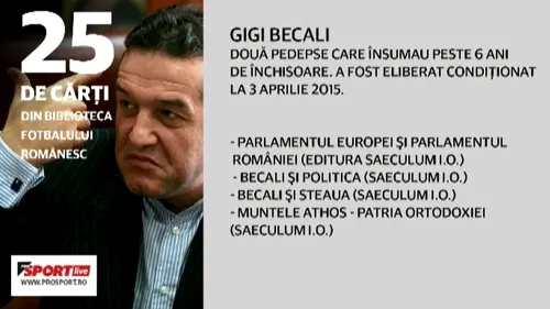 ProSport LIVE 29 iunie. VIDEO | Oamenii de fotbal, pușcăriași savanți. 25 de cărți din biblioteca fotbalului românesc