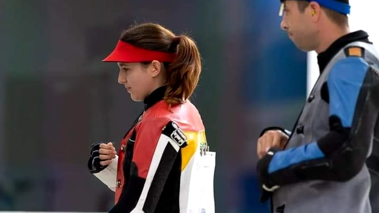 Laura Georgeta Ilie e campioană europeană la tir sportiv! A luat medalia de aur pentru România cu o performanță fabuloasă