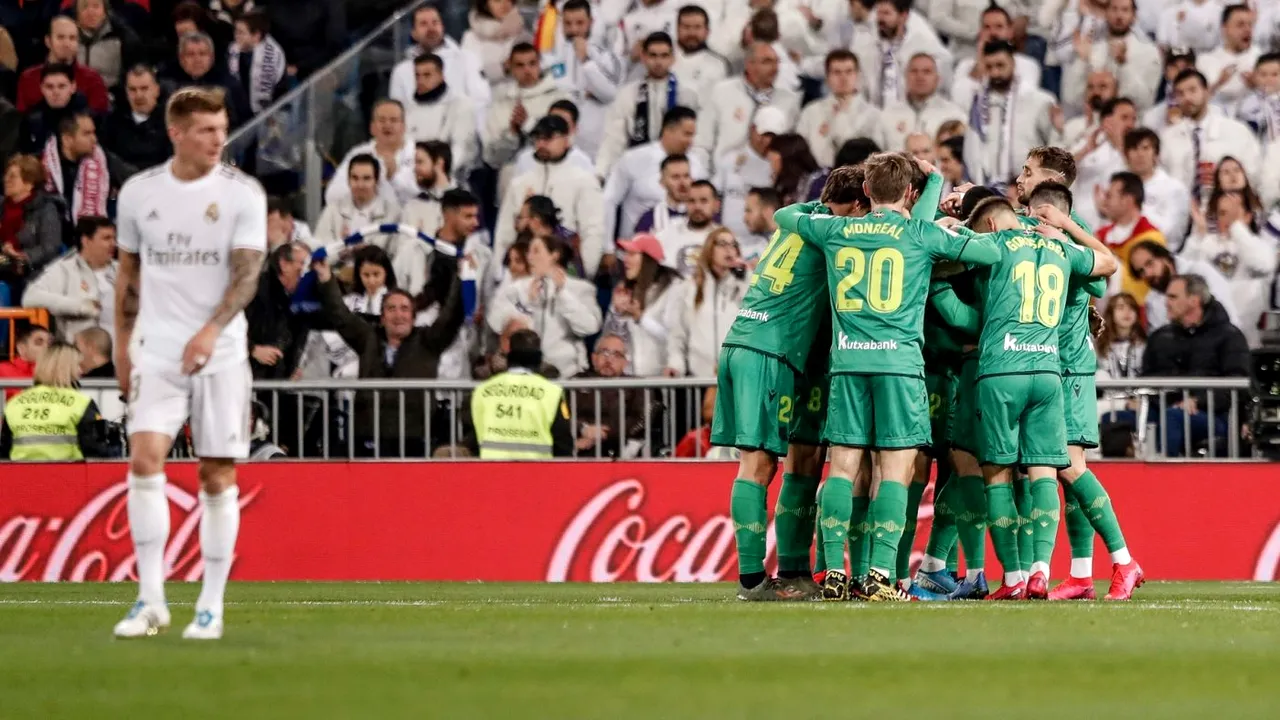 Șoc în Cupa Spaniei! Real Madrid a fost umilită de Real Sociedad! Zinedine Zidane n-a mai pățit asta pe Bernabeu