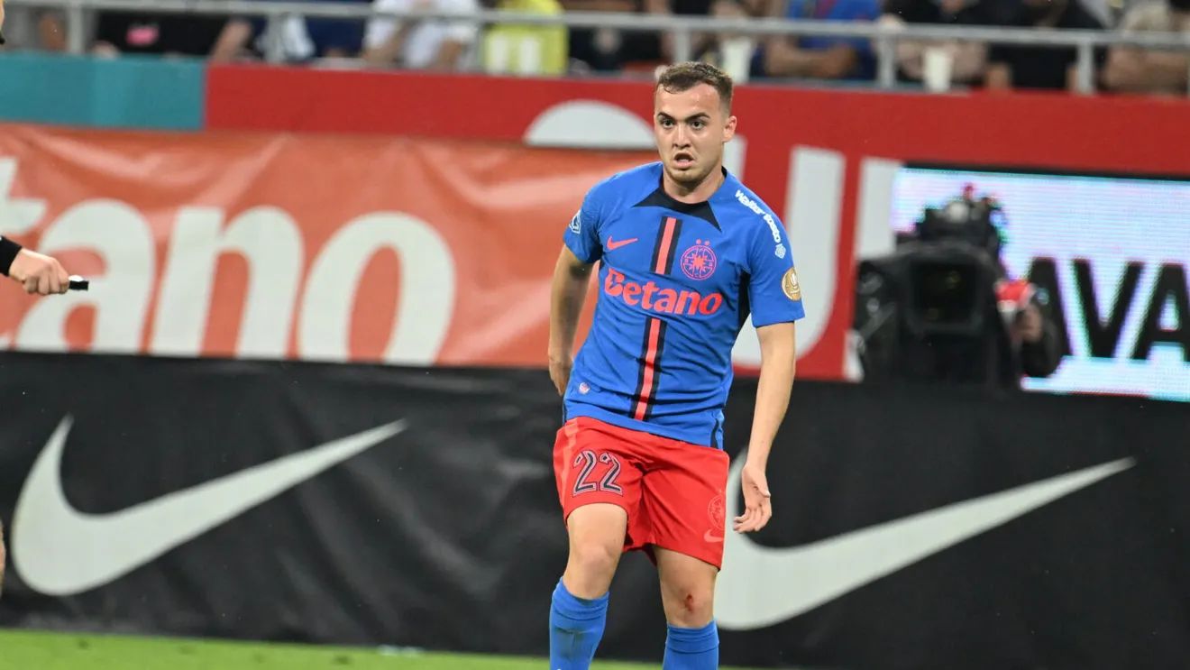 Reacția lui Toma după golul din FCSB - Feyenoord 4-3: „Îmi doream să marchez, să prind mai mult curaj”