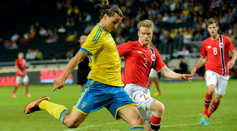 Hattrick pentru Ibrahimovic! VIDEO Suedezii au reușit golul serii în Europa
