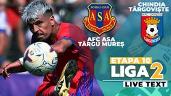 Chindia câștigă spectaculos la Târgu Mureș, într-un meci în care și-a dat inclusiv autogol, și urcă pe podiumul Ligii 2. AFC ASA nu-și ia revanșa și bifează a doua înfrângere acasă în acest sezon