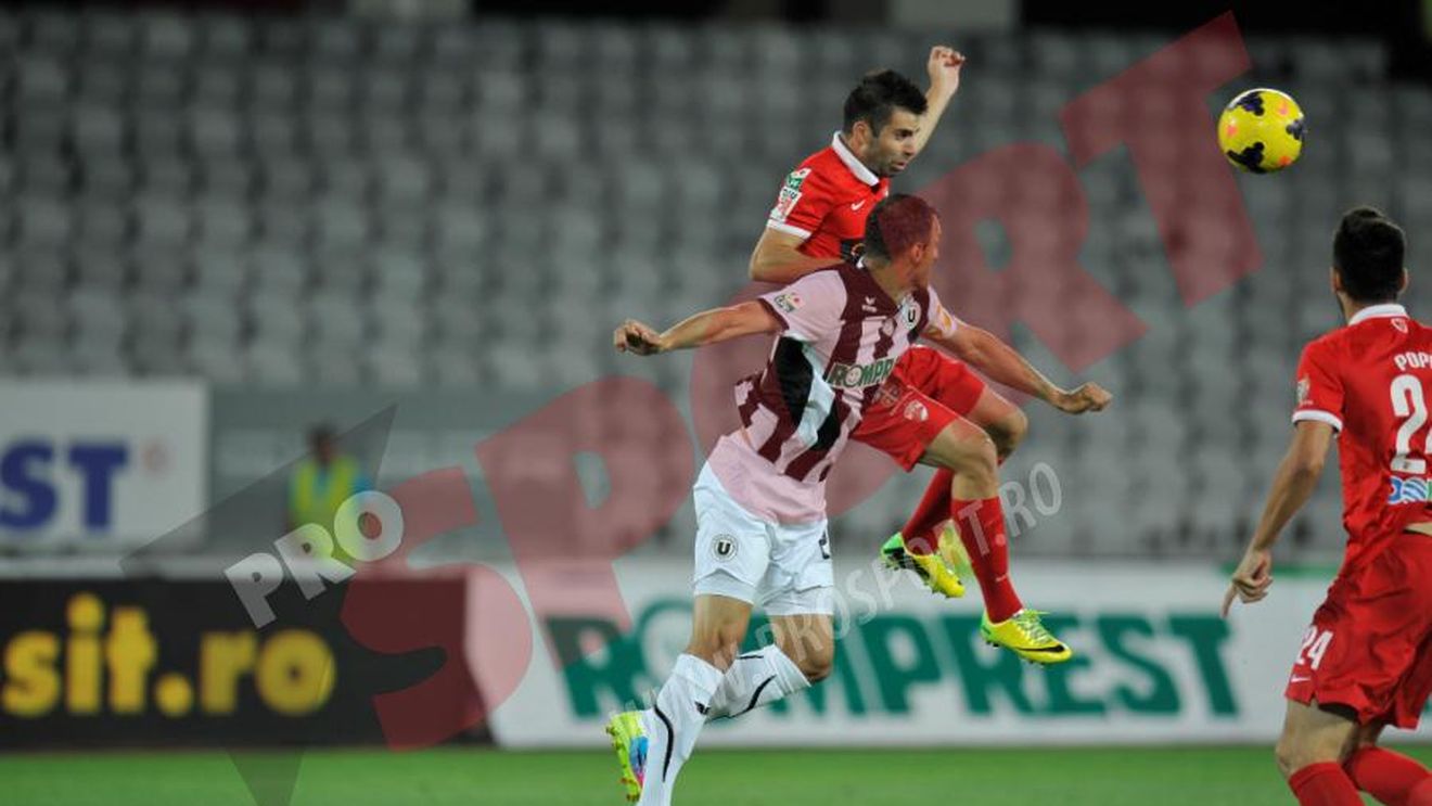 Început perfect de sezon pentru elevii lui Stoican: "U" Cluj - Dinamo 2-3. Gaz Metan - CSMS Iași s-a terminat 0-0