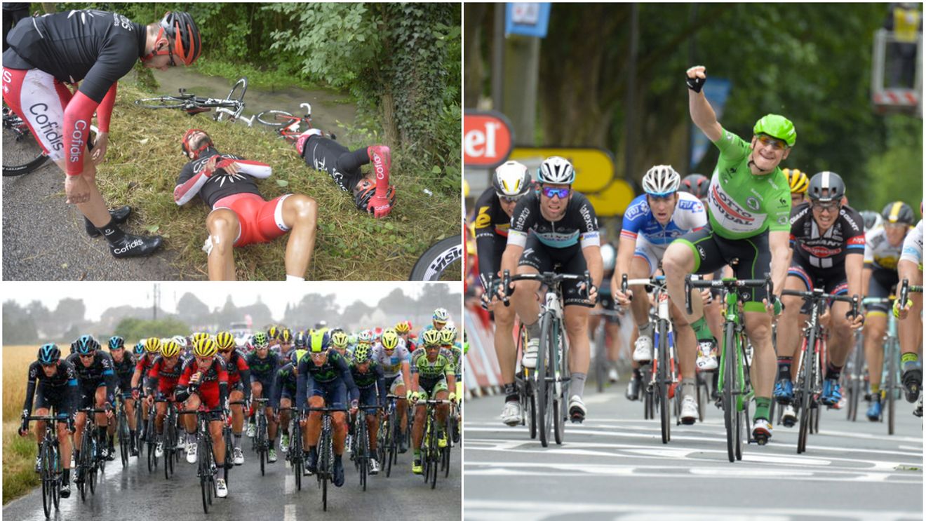 Gorila cea puternică! Andre Greipel a câștigat etapa a cincea din Le Tour, la un sprint cu vânt puternic din față. Sprinterul a făcut "dubla" în acest Tur