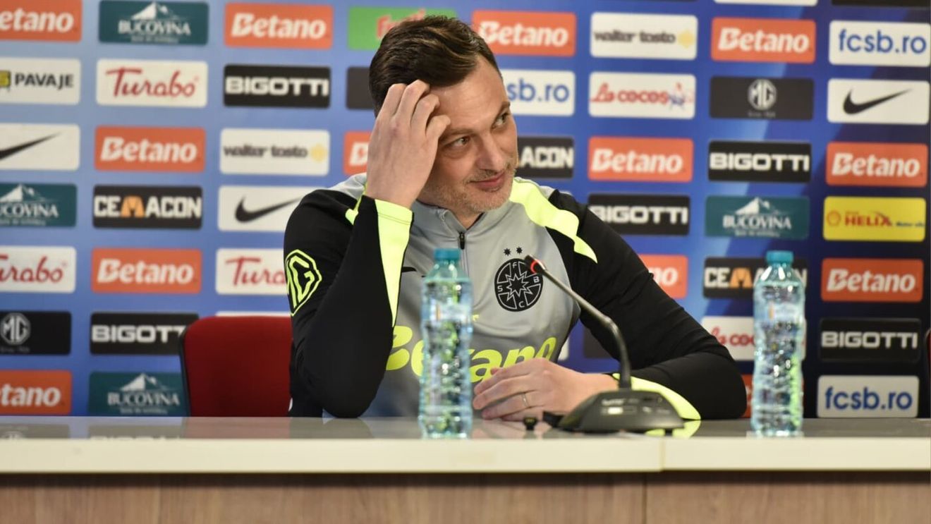 Reacția lui Mirel Rădoi când a fost întrebat dacă rămâne la FCSB din vară: „Nu am deschis niciun ziar, nu am timp”