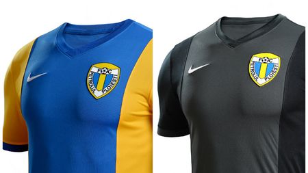 "Lupii" își schimbă blana. FOTO: Noile echipamente ale Petrolului. Tricourile pentru deplasare sunt negre