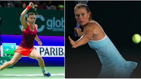 Turneul Campioanelor | Halep rămâne fără victorie în fața Șarapovei: 4-6, 4-6. CALCULE pentru semifinale: Simona poate ajunge joi la mâna Mariei