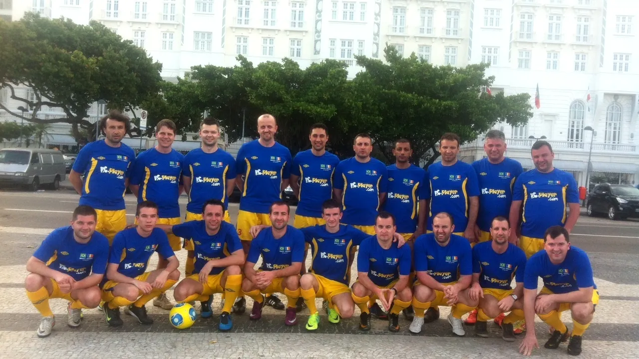 Pasiune pentru fotbal. Naționala de amatori a României, prezentă la un turneu internațional