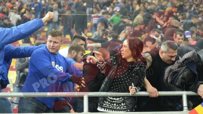 Firma de pază de la meciul România-Ungaria: "FRF a ajuns să-și ceară scuze în fața huliganilor"