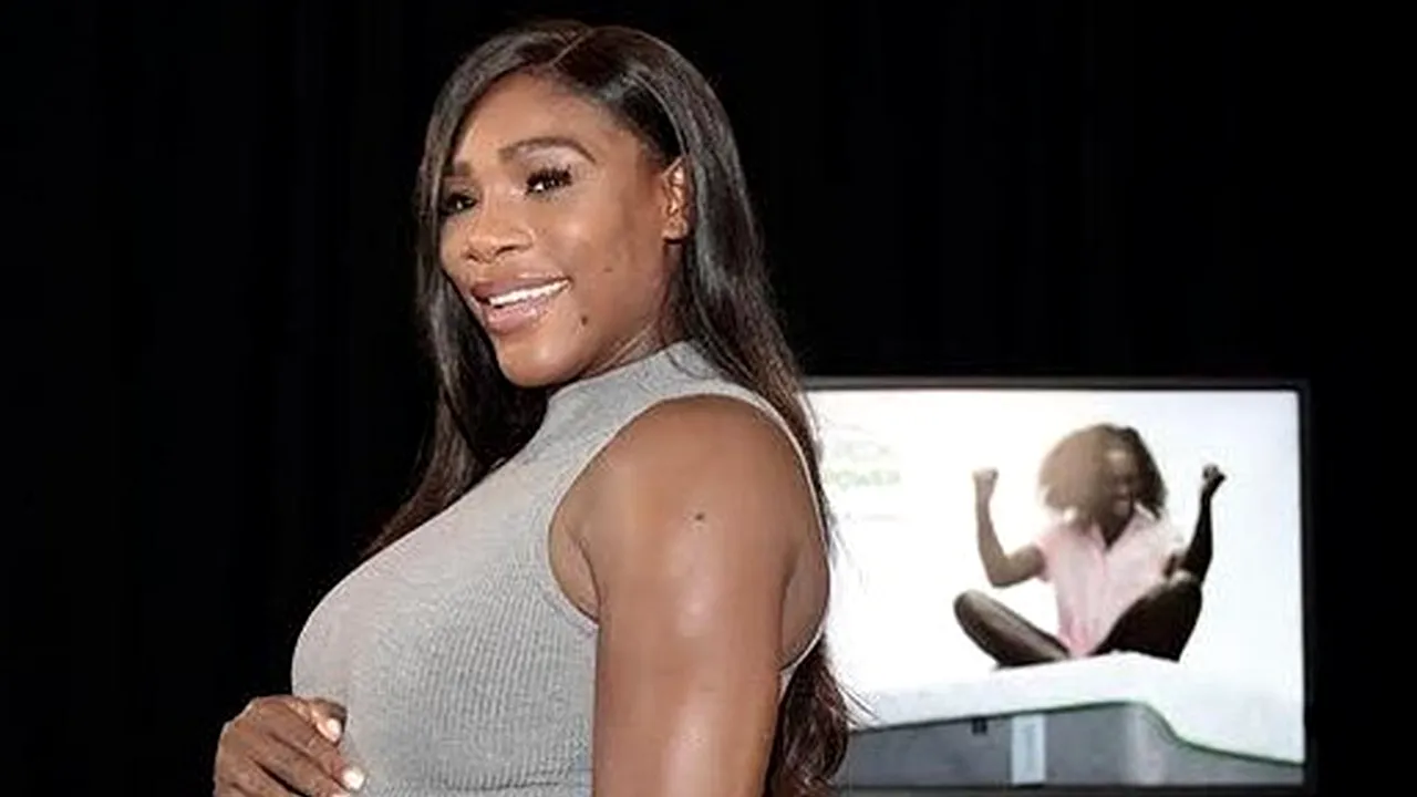 Serena Williams a născut o fetiță