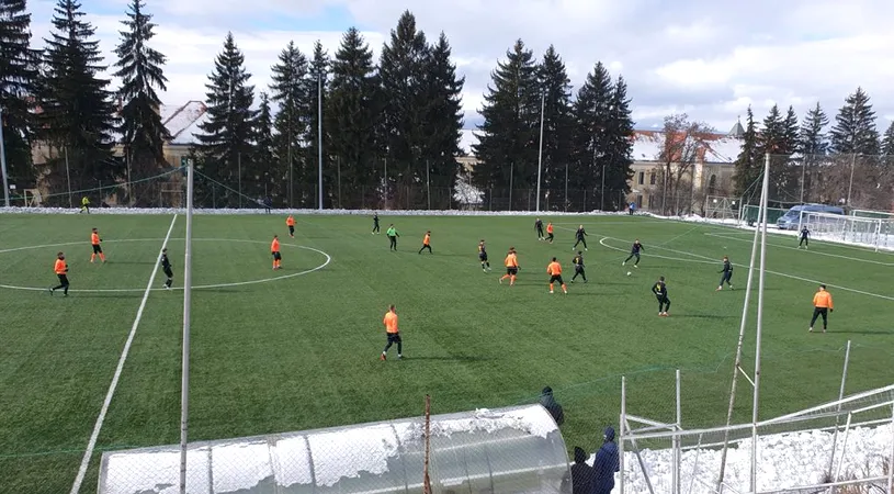 FC Brașov a făcut spectacol în amicalul cu AFC Odorheiu Secuiesc, sub privirile lui ”Limoniu”. Mutu a parat un penalty