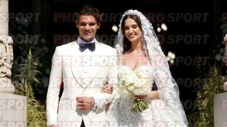 Iubita lui Gabi Balint e mai tânără cu 35 de ani decât fostul atacant al Generației de Aur și a impresionat cu frumusețea ei la nunta lui Ianis Hagi! Directoarea de bancă, apariție stilată la petrecere