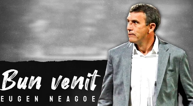 Prosport, confirmat! Antrenorul Eugen Neagoe a semnat cu Universitatea Cluj