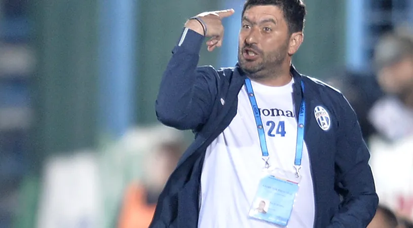 Marius Baciu, dezamăgit după remiza Daco-Geticei cu Pandurii. 