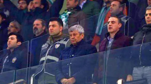 O imagine cât o confirmare importantă! FOTO | Mircea Lucescu, surprins în tribunele stadionului viitoarei echipe