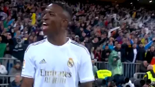 Vinicius, în cartea de istorie a fotbalului spaniol, după primul său gol în „El Clasico”. Brazilianul a dărâmat recordul lui Leo Messi | VIDEO