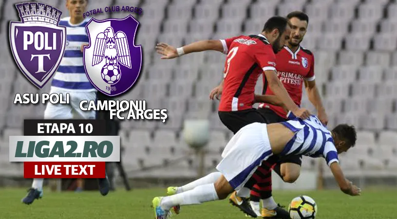 ASU Poli a prins gustul golului și a umilit-o la Timișoara pe Argeș.** Ioan Mera a reușit o 