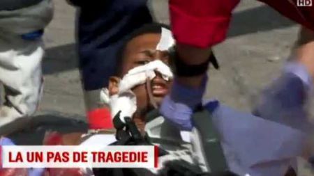 "Vreau s-o sun pe mama!" Primele imagini cu Darrell Bowie, baschetbalistul american transportat de urgență la București. FOTO