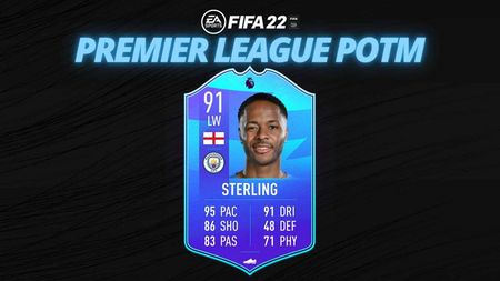 FIFA 22 | Raheem Sterling este jucătorul lunii din ePremier League! Ce card a primit atacantul din partea EA Sports