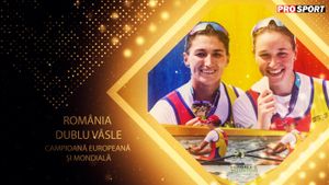 Cadou oferit românilor de ziua ei. Ancuța Bodnar, împreună cu Simona Radiș, au cucerit medaliile de aur în proba de dublu vâsle feminin | VIDEO