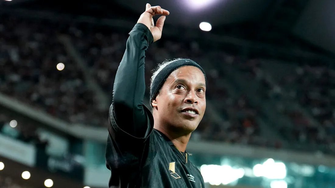 Moment istoric la Iași: Ronaldinho va juca în Copou, în luna noiembrie, alături de alte staruri ale fotbalului mondial