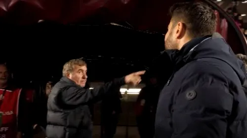 Gică Hagi, dat de gol de Rapid! Ce i-a zis lui Adi Mutu la finalul meciului din Giulești | VIDEO