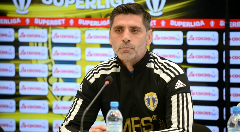 Florin Pîrvu, antrenorul echipei Petrolul, aștepta mai mult de la meciul cu U Cluj: „Nu vreau să fiu lipsit de modestie”