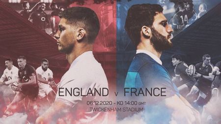 S-a stabilit finala Autumn Nations Cup: Anglia-Franța! Meciul de rugby se va juca pe „Twickenham" duminica viitoare