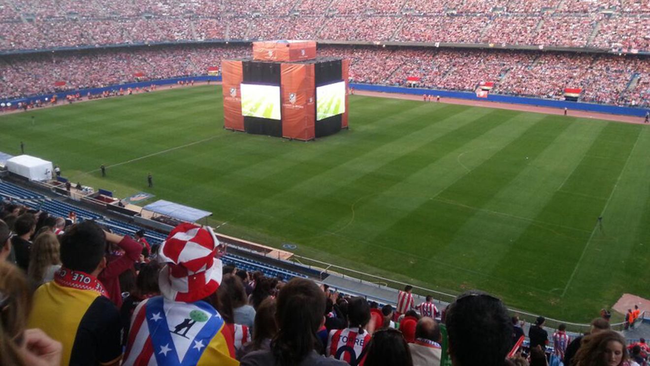 FOTO | Santiago Bernabeu și Vicente Calderon au fost pline ochi la ora finalei Champions League. Cum au urmărit fanii din Madrid partida Real - Atletico
