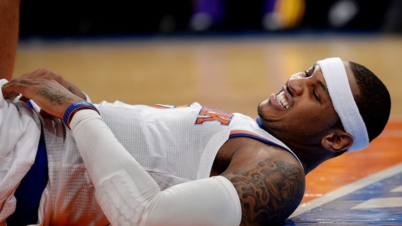 Prețul succesului:** NY Knicks a câștigat cu Lakers, dar vedeta Anthony s-a accidentat!