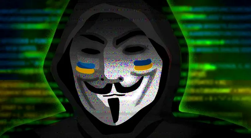 Mesajul hackerilor de la Anonymous în limba română! Decizia FRF care i-a determinat pe cei mai aprigi dușmani ai lui Vladimir Putin să trimită asta