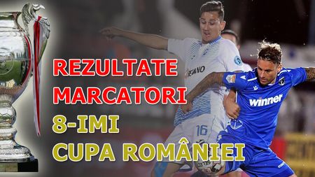 Cupa României - optimi | U Craiova câștigă la scor la Voluntari și continuă cursa pentru un nou trofeu. Sepsi elimină Astra după un meci nebun. Toate echipele calificate în sferturi