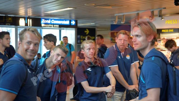 FOTO | Norvegienii de la Stromsgodset au ajuns în România. David Nielsen: "Steaua are fotbaliști de calitate, chiar și ultima rezervă"