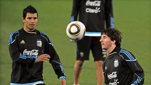 Messi l-a înnebunit pe Aguero:** „În fiecare zi mă întreabă unde voi juca!” VEZI ce-i răspunde Kun