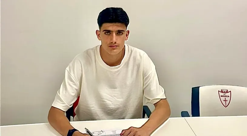 Steaua l-a vândut pe unul dintre cei mai buni tineri de la academie în Italia. Radu Voicu, la Monza U17