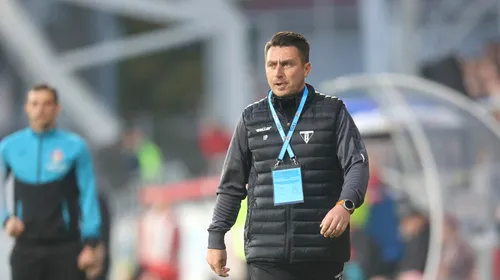 Ilie Poenaru, supărat după ce UTA Arad a pierdut meciul cu Universitatea Craiova: „M-am săturat să tot vorbesc!”