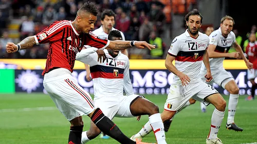 Milan și Juve trăiesc periculos:** victorii în ultimele minute, cu Genoa și Cesena!
