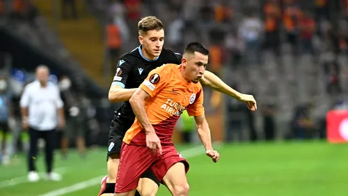 Supergol marcat de Olimpiu Moruţan pentru Galatasaray, din pasa lui Alexandru Cicâldău | VIDEO