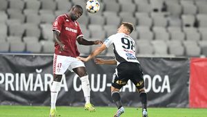 Universitatea Cluj - Rapid 0-0 sau nimic la nimic. Fotbal cu pipeta, ocazii de gol scoase cu forcepsul. Cronică de Daniel Nazare