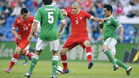 Elveția, ca România!** Derdiyok și compania au bombardat "panzerele" cu 5 goluri, într-un meci amical