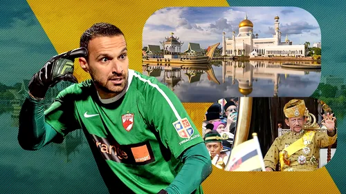 Portarul ultimului trofeu major pentru Dinamo apără azi la echipa celui mai bogat rege din lume, sultanul din Brunei! Reportaj fascinant cu Kristijan Naumovski la 10.000 de km distanță de România: „Am crezut că e fake-news”. EXCLUSIV